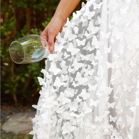 Butterfly Tulle Midi Dress - Picture 4 of 4